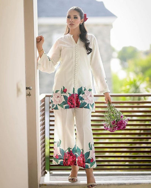 Luxury Silk 3PC | Festive Unstitched – D#03