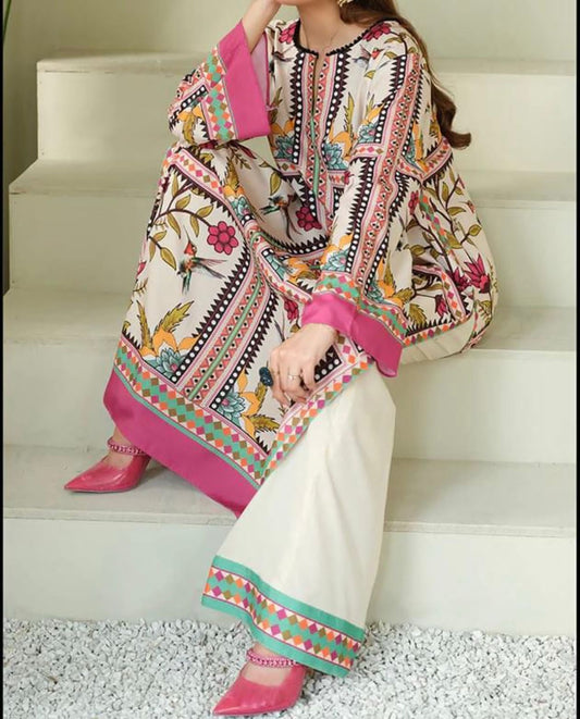 Luxury Silk 3PC | Festive Unstitched – D#20