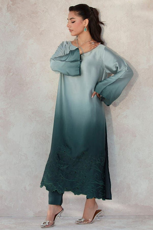 Luxury Silk 3PC | Festive Unstitched – D#24