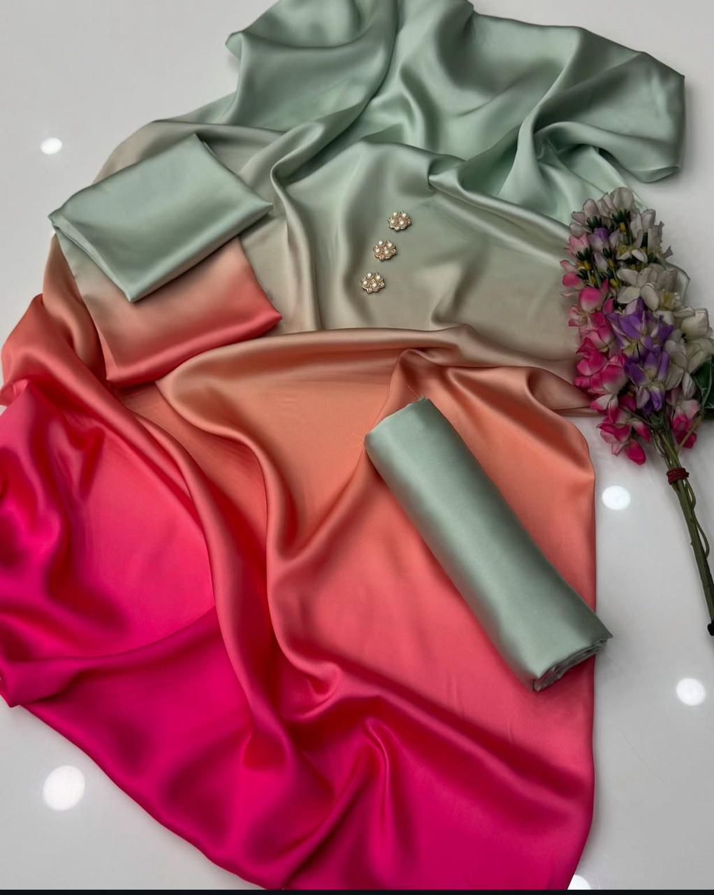 Luxury Silk 3PC | Festive Unstitched β D#25