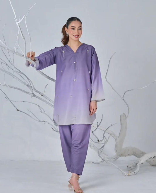 Luxury Silk 3PC | Festive Unstitched – D#26