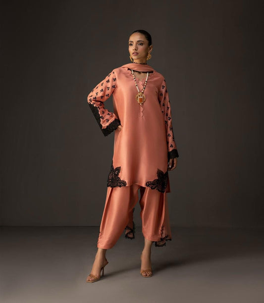 Luxury Silk 3PC | Festive Unstitched – D#27