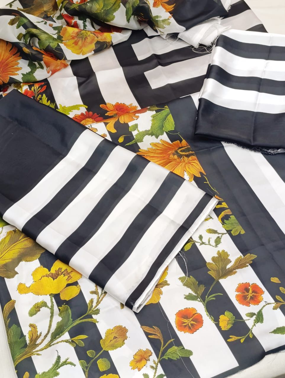 Luxury Silk 3PC | Festive Unstitched β D#35