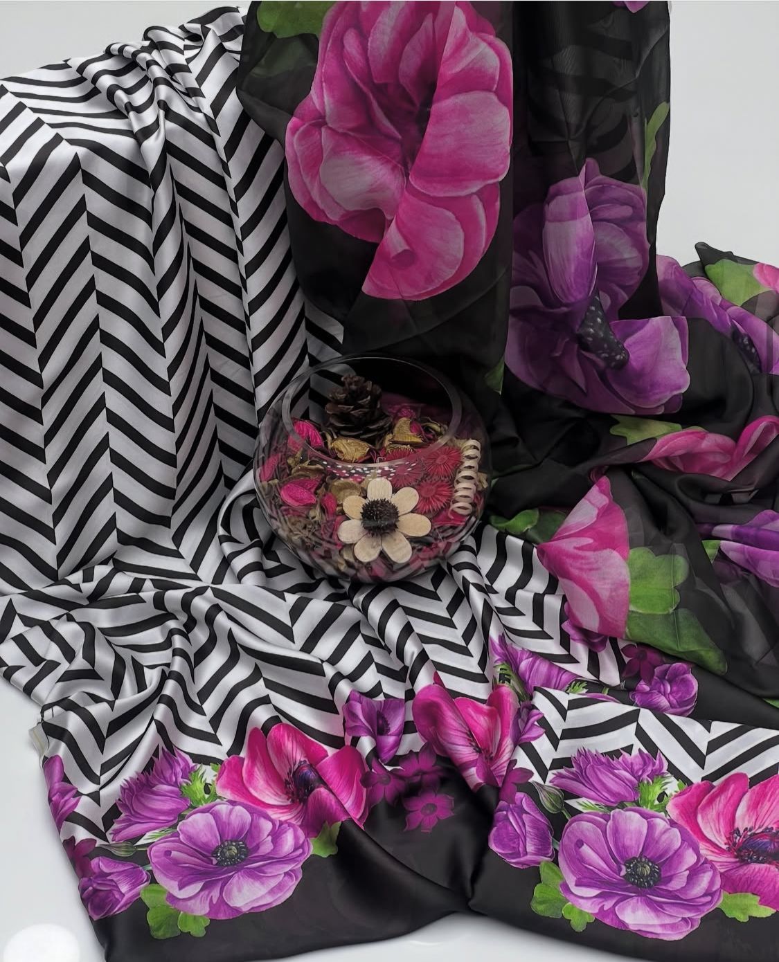 Luxury Silk 3PC | Festive Unstitched β D#36
