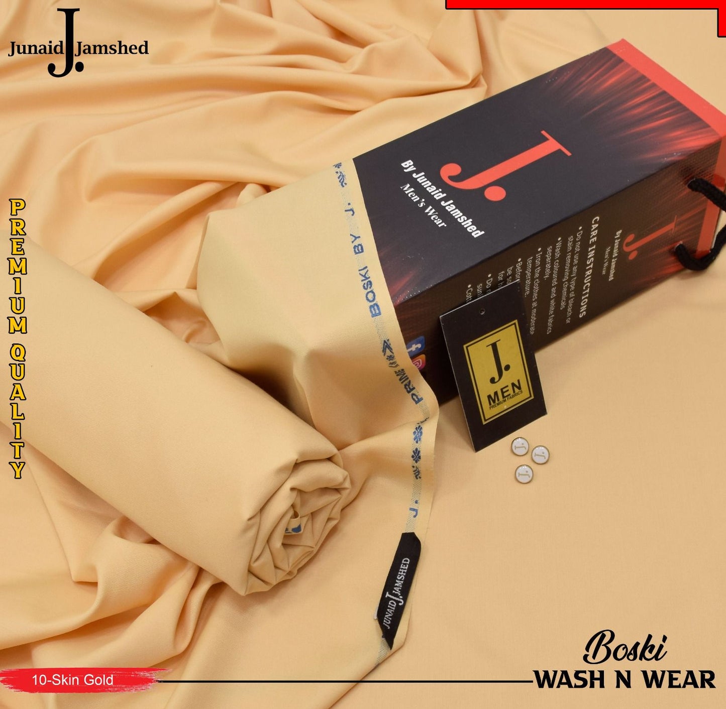 Premium Wash & Wear Boski โ Luxury Box Packing