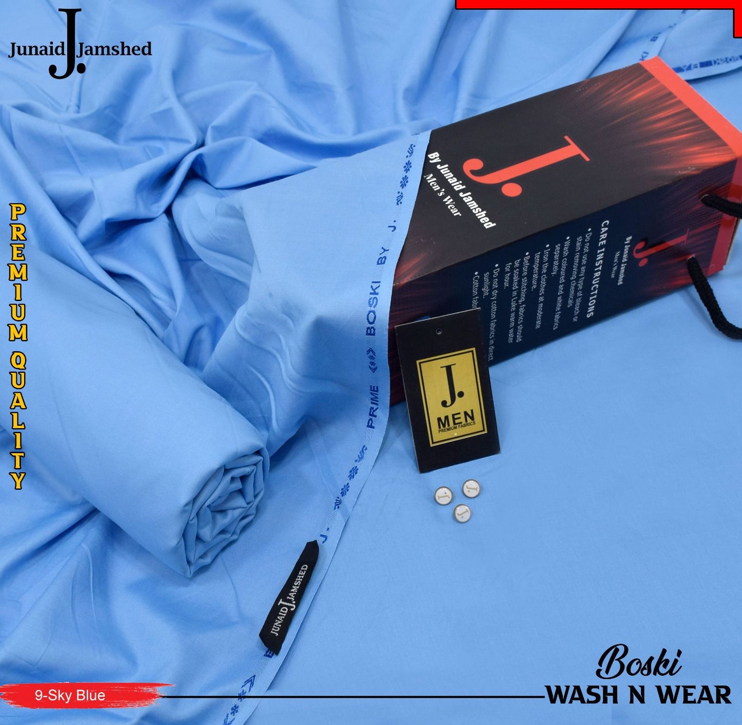 Premium Wash & Wear Boski โ Luxury Box Packing