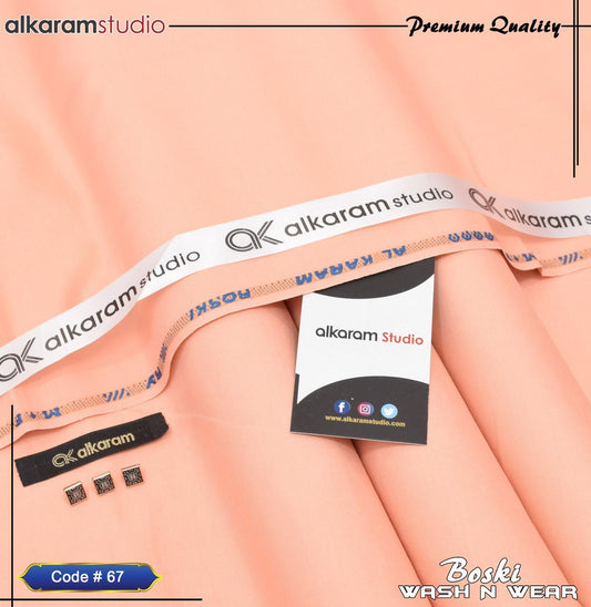 ๐ Premium Wash n Wear Boski Fabric โ Menโs Unstitched