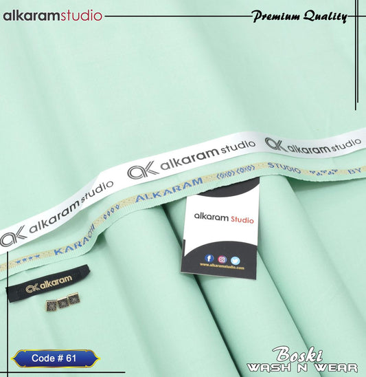 ๐ Premium Wash n Wear Boski Fabric โ Menโs Unstitched