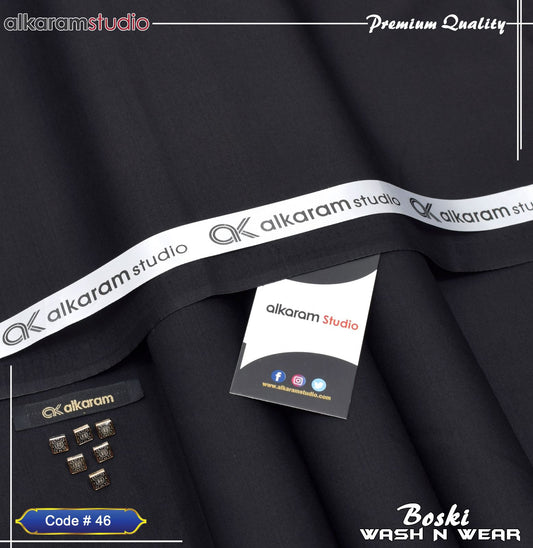 ๐ Premium Wash n Wear Boski Fabric โ Menโs Unstitched