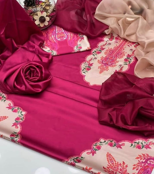 Luxury Silk 3PC | Festive Unstitched โ D#39