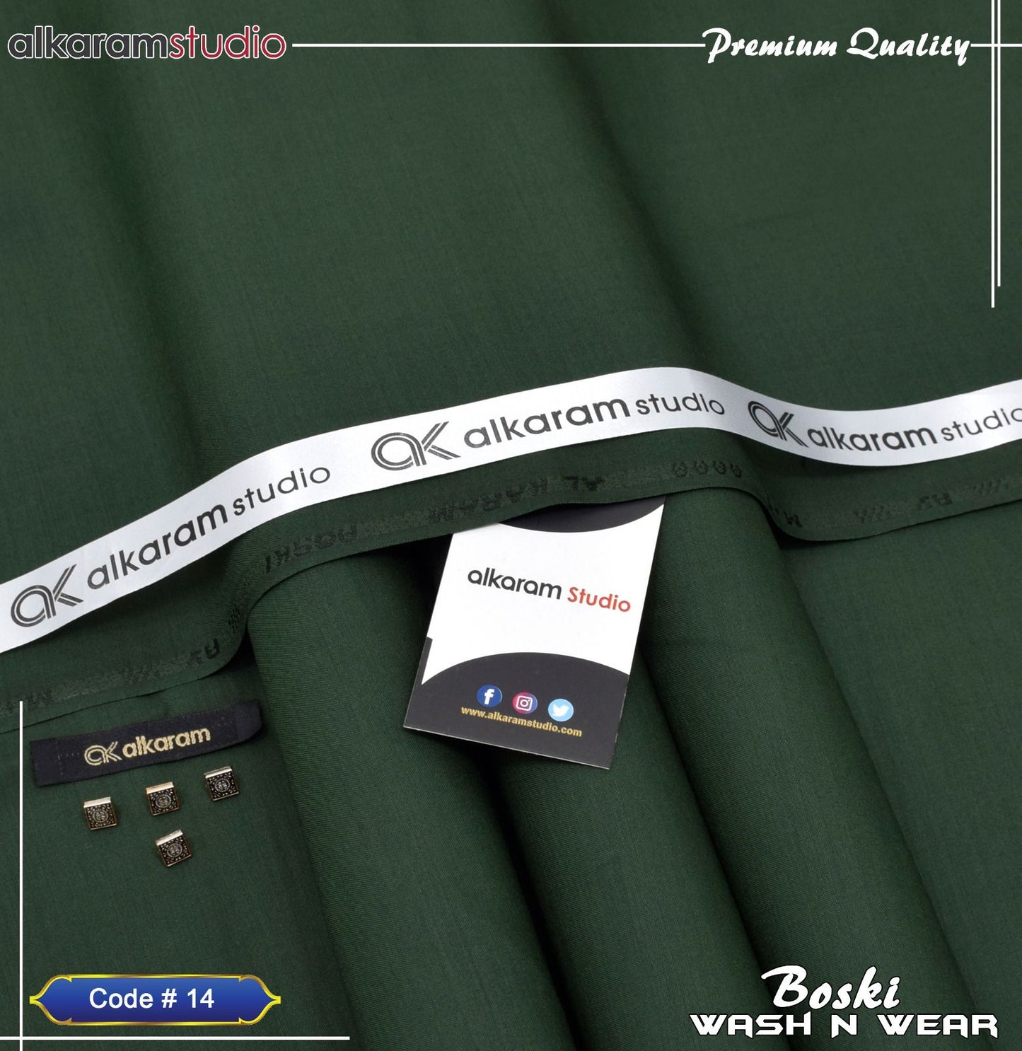 π Premium Wash n Wear Boski Fabric β Menβs Unstitched