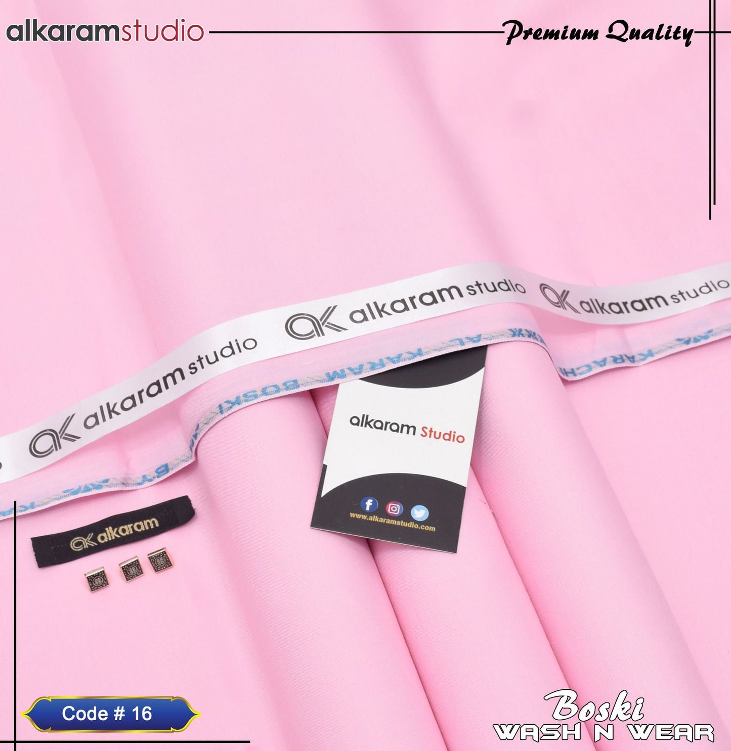π Premium Wash n Wear Boski Fabric β Menβs Unstitched