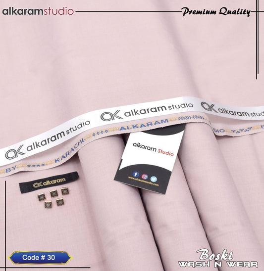 ๐ Premium Wash n Wear Boski Fabric โ Menโs Unstitched